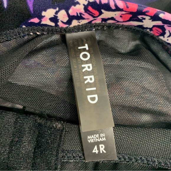 TORRID Pineapple Push-Up Demi Slim Fix Swimsuit Sz 4XL - Picture 9 of 16